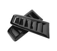 évents capot Compatible Avec Ford Pour Focus RS MK2 Prises D'air Capot Moteur Accessoires Remplacement Pour Prise(ABS BLACK)