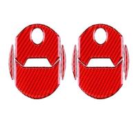 Évents Climatisation Pour Camaro 2010 2011 2012 2013 2014 2015 Autocollants De Ventilation Climatisation Latérale Voiture En Fibre Carbone(rouge)