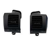 Évents Climatisation Pour Toyota Pour Land Pour Cruiser Pour Prado LC120 2003-2009 Voiture A/C Climatiseur Sortie Cadre Évents Plaque Panneau Accessoire Grille AC(Noir)
