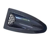 Évents Couvercle d'Admission Persiennes D'Évent Capot Moteur Scoop D'Air Admission Couverture Capot Compatible Avec Nissan Pour Skyline R32 R33 R34 V35 V36(Black2,1pcs)