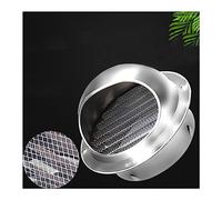 Évents d'aération a inoxydable 304, grille de conduit d'échappement ronde, couvercle ventilation for la du bureau, capot rond d'air avec maille d'écran(100mm/3.94in)