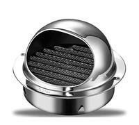 Évents D'aération en Acier Inoxydable 304/201 Grille Ronde Couverture De Ventilation Sortie D'aération Murale, Sèche-Linge, Cuisine, évent De Salle Bain, évent D'échappement Sécheuse,9.8Inch/250mm