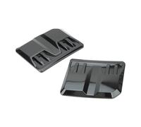 Évents de capot pour camions Couvercle capot moteur ABS universel, Modification voiture, Grille de ventilation d'admission d'air, décorative d'entrée(Brilliant black)