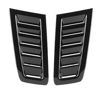 Évents de Capot Universels Lufteinlässe pour Voiture, Bouches D'aération de Capot, Couvercle Garniture Admission Air, Grille D'aération Compatible Voiture