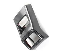 Évents de Siège Garniture couvercle sortie d'air conditionné arrière voiture 1 pièce motif fibre carbone ABS pour Kia pour K5 pour Optima DL3 2021-2023