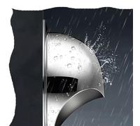 Évents de soffite Ronds, Trou d'aération Mural de 6 Pouces, Couvercle de Grille à persiennes en Acier Inoxydable, évents de Sortie d'air d'extracteur Externe