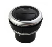 Évents Siège Sortie d'air pour camping-cars 58 mm ABS noir + argent ventilation rotative pour climatisation