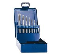 Eventus by Exact 10316 Set de tarauds pour machine 7 pièces métrique coupe à droite DIN 371 HSS f