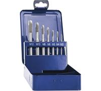 Eventus by Exact Set de tarauds pour machine 10316 7 pièces métrique coupe à droite DIN 371 HSS