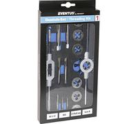Exact Gewindeschneidsatz 16teilig HSS Eventus 70607 metrisch M3, M4, M5, M6, M8, M10, M12