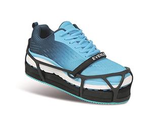 EVENup Chaussure surélevée Corrige la différence de longueur de jambe et les troubles chroniques de la démarche causée par les attelles de marche et les chaussures pour plâtre, 44-46