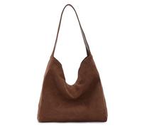 EVEOUT Sac à Bandoulière en Simili Daim pour Femme,élégant Sac Fourre-Tout Boho pour Tenues Automne-Hiver