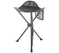 EVER ADVANCED Tabouret Pliant Tabouret Pliant à Trois Pieds ultraléger, Tabouret de Camping 53.3cm de Haut 102KG de Charge avec Poche latérale, Tabouret de pêche Portable Pliable pour Le Camping