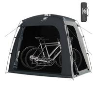 EVER ADVANCED Tente pour 2-3 vélos, Garage pour vélos 200x120x165cm, Tente pour Outils PU 4000MM étanche pour vélos, Motos, Outils de Jardin, Abri pour vélos Compact et Portable pour l'extérieur
