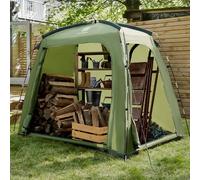 EVER ADVANCED Tente pour 2-3 vélos, Garage pour vélos 200x120x165cm, Tente pour Outils PU 4000MM étanche pour vélos, Motos, Outils de Jardin, Abri pour vélos Compact et Portable pour l'extérieur