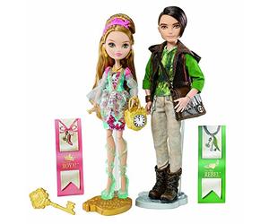 Ever After High - BFX05 - Poupée - Coffret Duo Ashlynn Ella et Hunter Huntsman