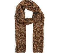 Ever Bloom Écharpe pour femme avec motif léopard, foulard léger avec franges, tendance et élégante, pour l'été et l'aide, pour femme, Léo Camel, 180*85