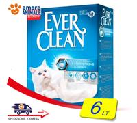 Ever Clean Litière agglomérante Extra Forte Non parfumée pour Chat, 6 litres