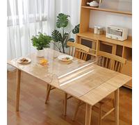 Ever Fairy Protection de table en PVC transparent, étanche, ne rétrécit pas, 2 mm d'épaisseur, 100 x 200 cm, personnalisable