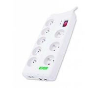 EVER Home White (8 socets, AV/RJ-45) - 5907683602345