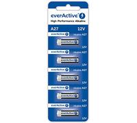 everaActive A27 12 V piles alcalines 27 A LR27 A MN27 L828 (1 carte blister) - 5 pièces
