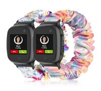 EverAct Lot de 2 bracelets en nylon pour enfants - Compatible avec Xplora X5 / XGO 2 / XGO 3 - Bracelet de rechange doux et extensible pour fille et garçon - Pour Xplora X5 Play / XGO2 / XGO3, cadeau