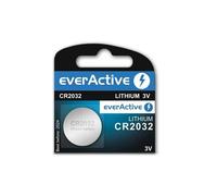 Everactive Pile CR2032 3V Lithium Compatible avec CR2016/2025/2430/2450/CR2477/CR927 5BL