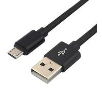 everActive CBB-1MB Câble Micro USB en Nylon Charge Rapide jusqu'à 2,4 A 100 cm Noir