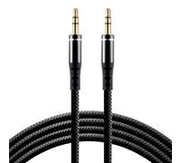 everActive CBS-1JB Câble en silicone avec prise jack stéréo 3,5 mm Noir 100 cm