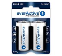 Pile alcaline LR20 D Pro Alkaline 17500 mAh 2 pcs. EverActive