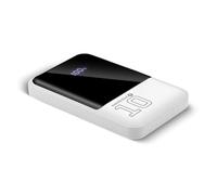 everActive Energy Bank EB-10Q Power Bank 10000mAh 22,5W - PD3.0 PPS QC4+ - USB-C & 2X USB-A - Ecran LCD - Pass-Through - 179g Ultra Léger - Mode Transport