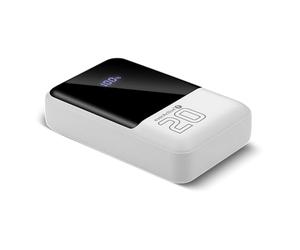 everActive Energy Bank EB-20Q Powerbank 20000mAh 22,5W - PD3.0 PPS QC4+ - USB-C & 2X USB-A - Ecran LCD - Pass-Through - 318g - Mode Transport