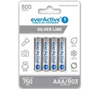 Everactive Piles rechargeables AAA 750 mAh – Blister de 4