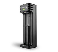 everActive LC-100 Chargeur pour 1 Batterie Li-ION 18650 Professionnel Rapide Micro USB Noir