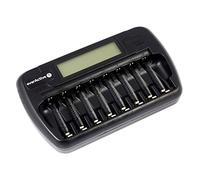 EverActive - NC de 800 Chargeur 8 x Chargeur de batteries Batterie Chargeur Universel AA AAA R6 R03