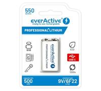 EverActive Piles Rechargeables EVHR22-550C 9V