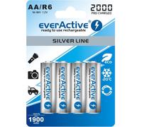 everActive SILVER LINE R6/AA, Batterie rechargeable Ni-MH 2000 mAh, 4pcs