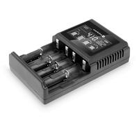 everActive UC-4000 - Chargeur pour 4 accus 18650 AAA AA C D, professionnel, rapide, grand affichage LCD, test de capacité
