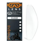 Everalo Lentille Anti-buée Compatible avec Visiere Agv GT6-1 - K3 (XS, S, M, L) - K7 - Insert Film Antifog Spécifique pour Système DKS461 (GT6-1)