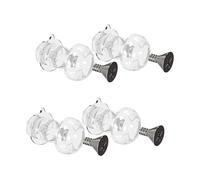 Everalo Pins 5 mm Compatible avec Agv - Hjc - Airoh - Nolan - Ls2 - Givi - Bell - Shark - Scorpion - Xlite - Dispositif avec vis incluses