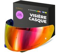 Everalo Visière Casque pour HJC i90 - i91 - HJ33 | Écran de rechange exclusif, compatible avec lentille antibuée originale