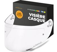 Everalo Visière Compatible avec Agv K1 - K1s - K3sv - K5 - K5s - S4sv - Horizon - Skyline - Strada - Stealth SV - Compact - GT-2 (Transparent)