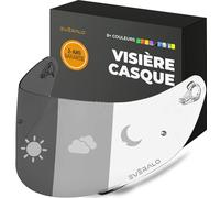 Everalo Visière Compatible avec Agv K1 - K1s - K3sv - K5 - K5s - S4sv - Horizon - Skyline - Strada - Stealth SV - Compact - GT-2 (Photochromique)