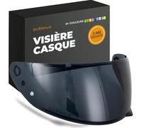Everalo Visière Compatible avec HJC C10 - HJ34P (Fume' Noir)