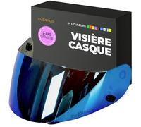 Everalo Visière Compatible avec HJC Cs15 - Fg15 - Is16 - Tr1 - Fs11 - Ac12 - Cl15 - Cl16 - Clsp - Clst - Cl17 - Csr1 - Fs10 - Fs15 - Hj09 (Bleu Electrique)