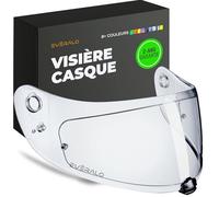 Everalo Visière Compatible avec HJC FG17 - IS17 - FGST - C70 - C70N - HJ20M (Transparent)