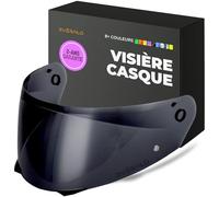 Everalo Visière Compatible avec HJC I90 - I91 - HJ33 (Fume' Noir)