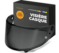 Everalo Visière Compatible avec Hjc RPHA 1 - RPHA 1 V2 Carbon - HJ35 (Fume' Noir)
