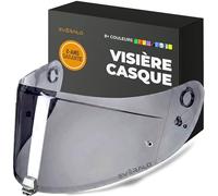 Everalo Visière compatible avec HJC RPHA 70 - RPHA 11 - HJ26 - HJ-26ST - Visières de casque Pinlock et Tear-Off Ready (Fume' Clair)