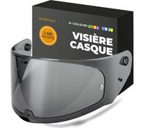 Everalo Visière Compatible avec LS2 FF353 Rapid - Rapid II - FF320 Stream Evo - FF800 Storm - Storm II (Fume' Clair)